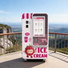 Automatica vending machine per gelato per centro commerciale con 15s Fast Serve & Remote Monitoring High ROI Business Solution